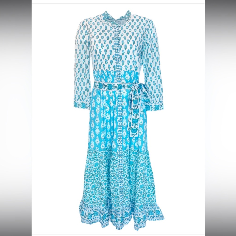 Tuckernuck Pink City Prints Panama Dress